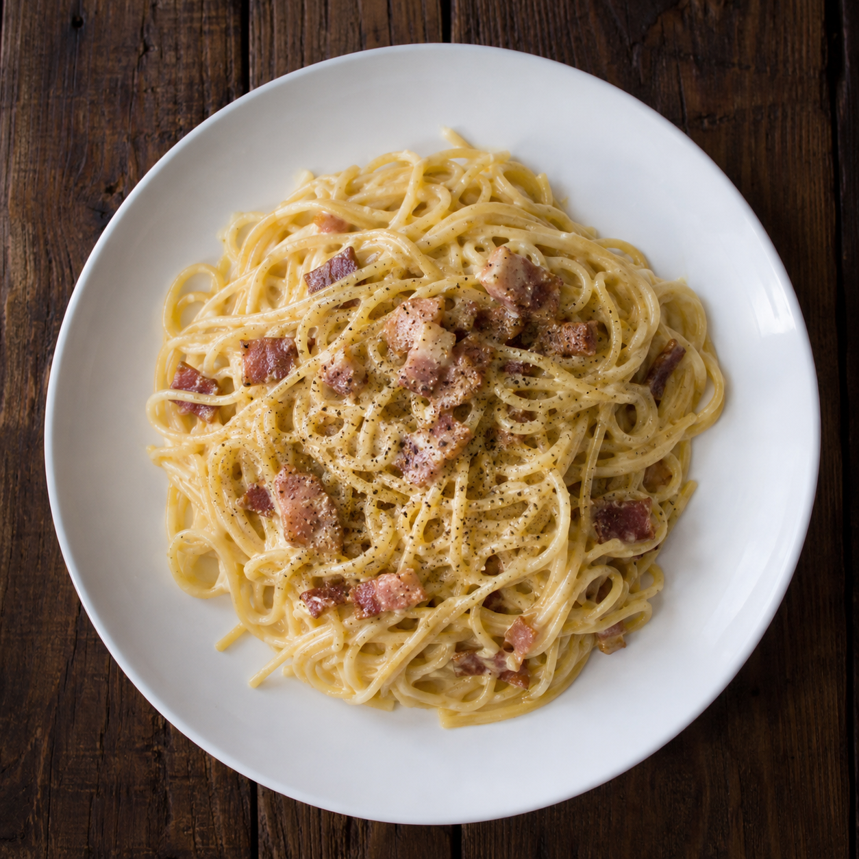 Klassisk pasta carbonara