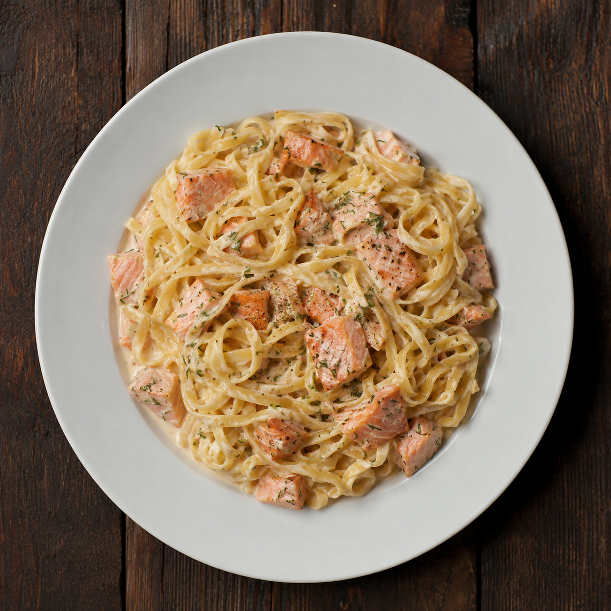 Cremet laksepasta